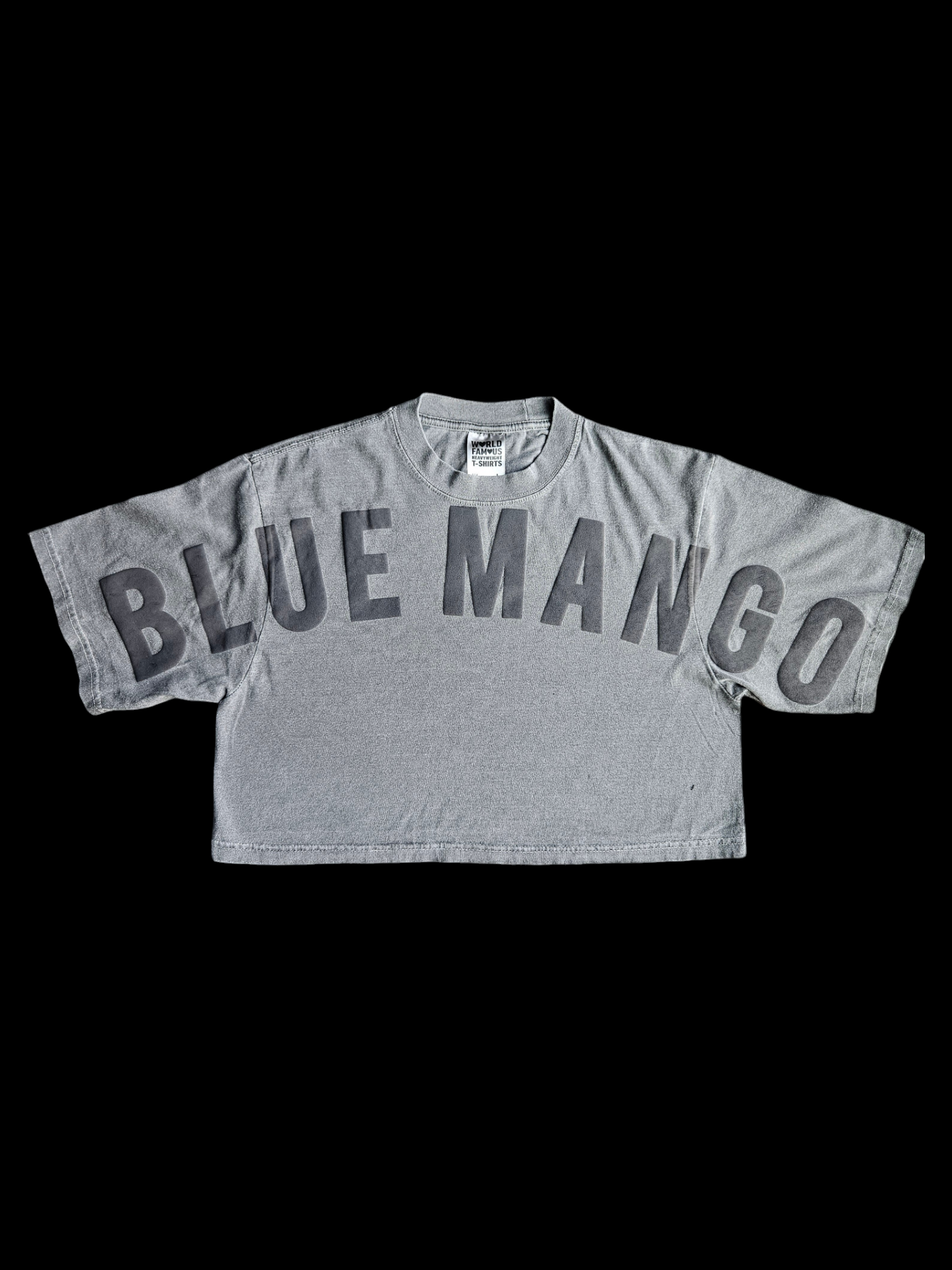 Women's crop top Blue mango tee